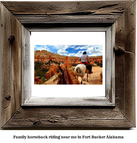 family horseback riding near me in Fort Rucker, Alabama